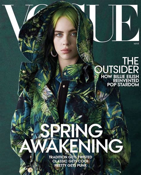 billie eilish vogue cover